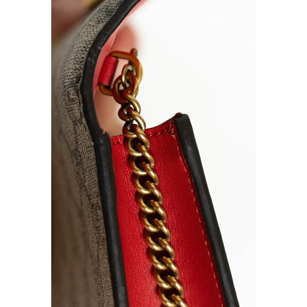 Gucci GG Supreme Monogram Mini Cherry Chain Bag - Picture 8 of 8
